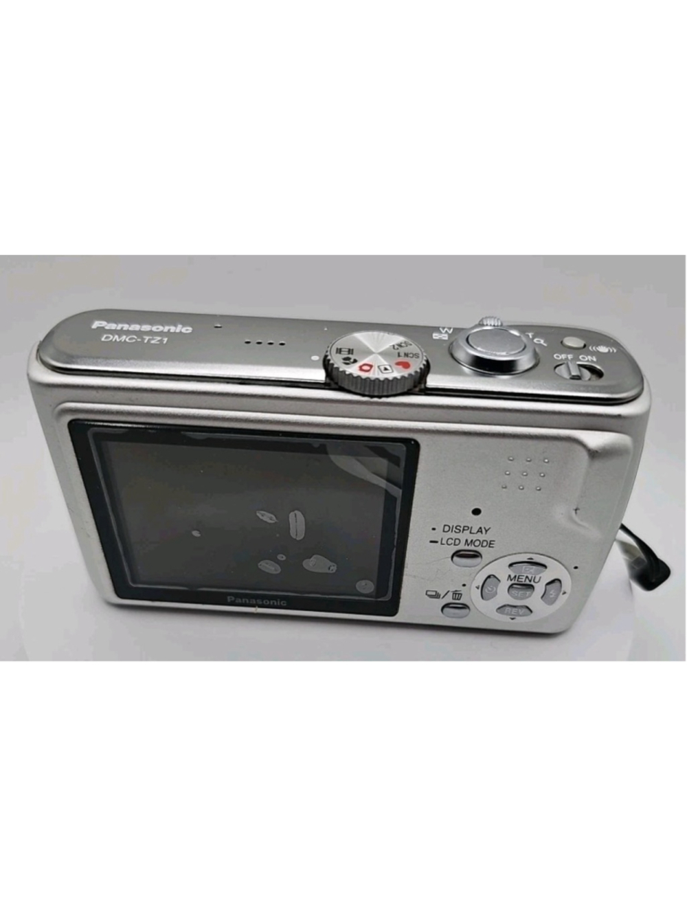 Panasonic Lumix DMC-TZ1 5.0MP 10x Zoom Digital Camera Untested/For Parts - Picture 4 of 7